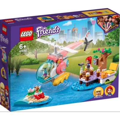 lego friends rescue helicopter